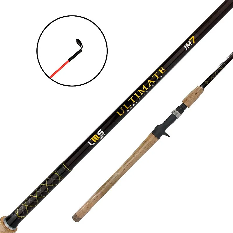 Vara de Pesca para Carretilha Ultimate 3 Partes - LMS Rods