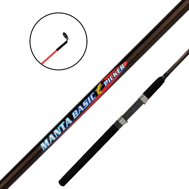 Vara para Molinete Manta Basic 2,10m 17 Lbs 3 Partes - Lms Rods