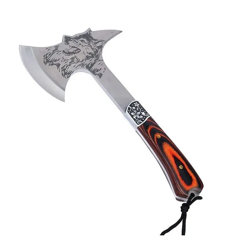 Machado Wolf 32cm Cabo Madeira - Braswei