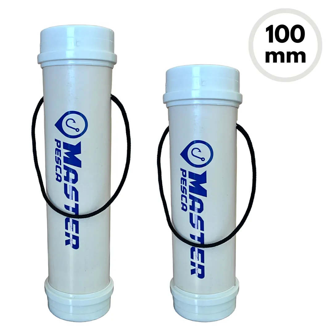 Tubo Porta Anzol Para Farinha - 100mm