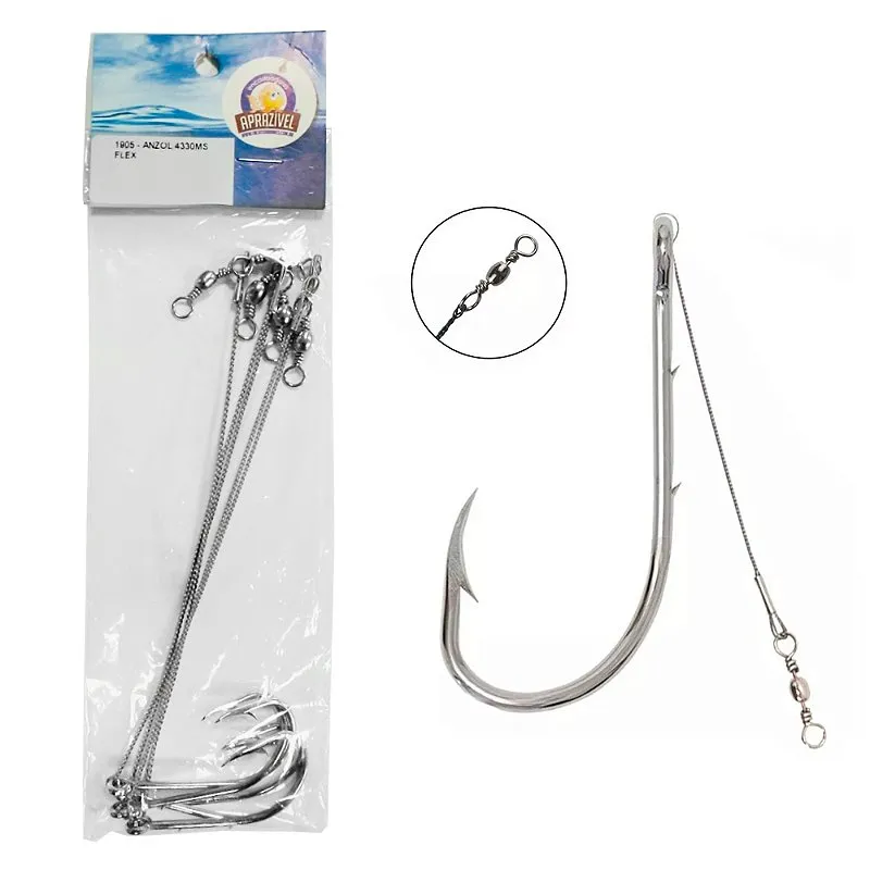 Anzol 4330MS Flex C/5pçs - Aprazivel