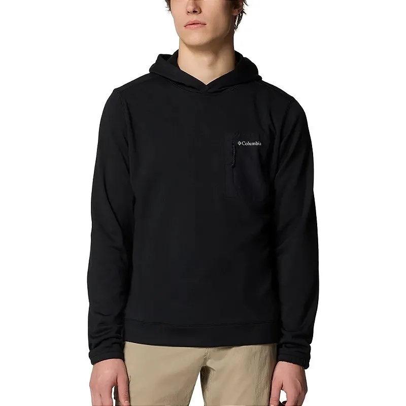 Moletom Fleece Masculina Hike II com Capuz Preto - Columbia