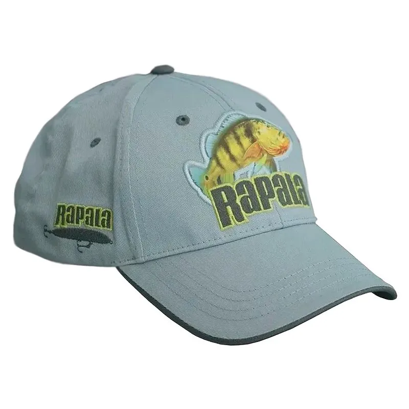 Boné Cinza Logo Amarelo 43GORATUC - Rapala