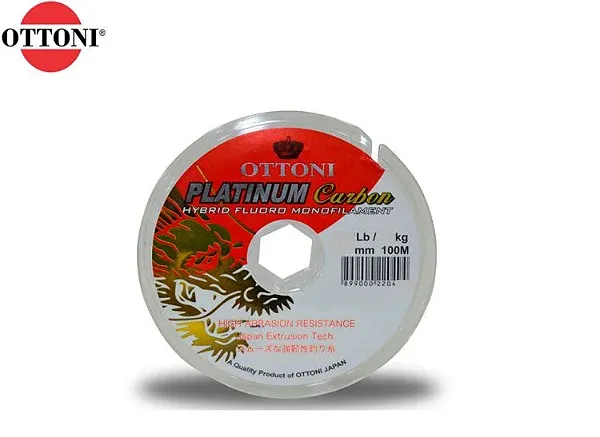 LINHA OTTONI PLATINUM CARBON 0,50 100M