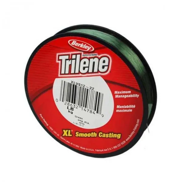 Linha monofilamento Berkley TRILENE XL Verde 0,40 mm - 20 Lb - 300 Metros