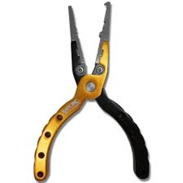 Alicate De Pesca Multiuso Alumínio V-fox Hdap-063 preto/dourado