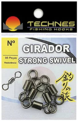GIRADOR STRONG SWIVEL BLACK Nº01 TECHNES