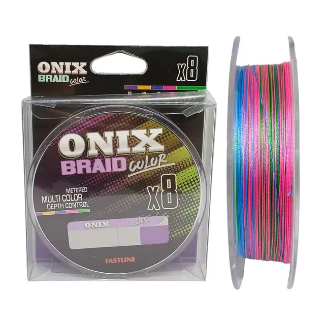 LINHA FASTLINE ONIX BRAID MULTICOLOR 40LB 150M