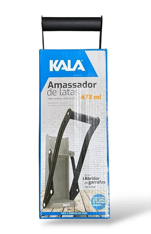 Amassador de lata 473ML Kala