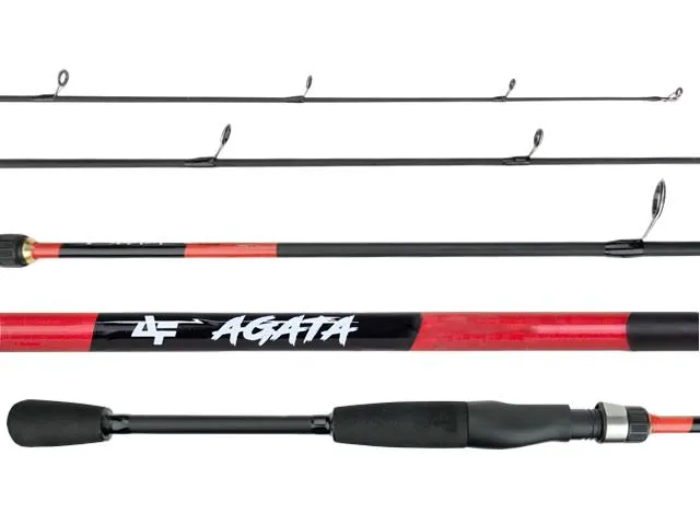 VARA ALBATROZ AGATA 5'6'' 6-12LBS 2 PARTES MOLINETE