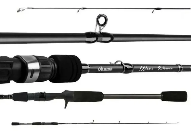 VARA OKUMA WAVE POWER 6'3'' 7-14LB CARRETILHA