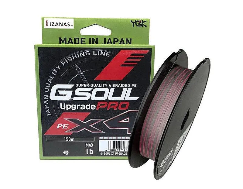 Linha multifilamento Gsoul UPGRADE PRO X4 150 metros