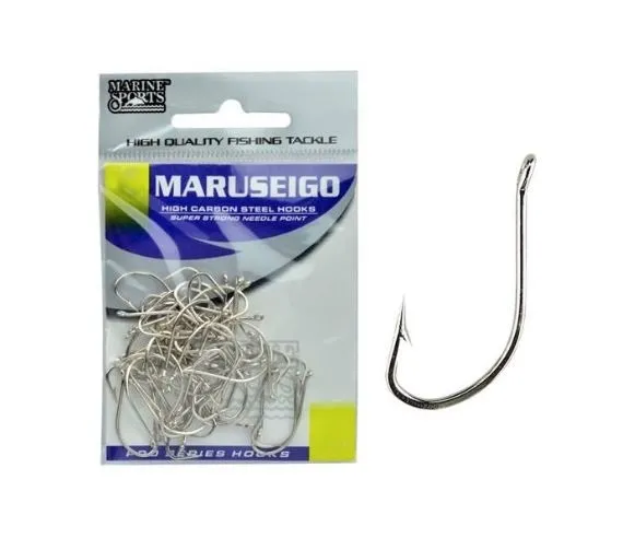 ANZOL MARINE MARUSEIGO NICKEL Nº06 C/ 50UN