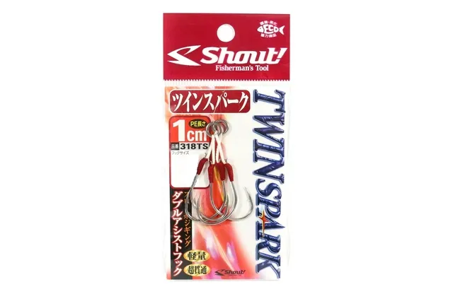 SUPORTE HOOK SHOUT TWIN SPARK 318-TS N°1/0 C/ 2UN