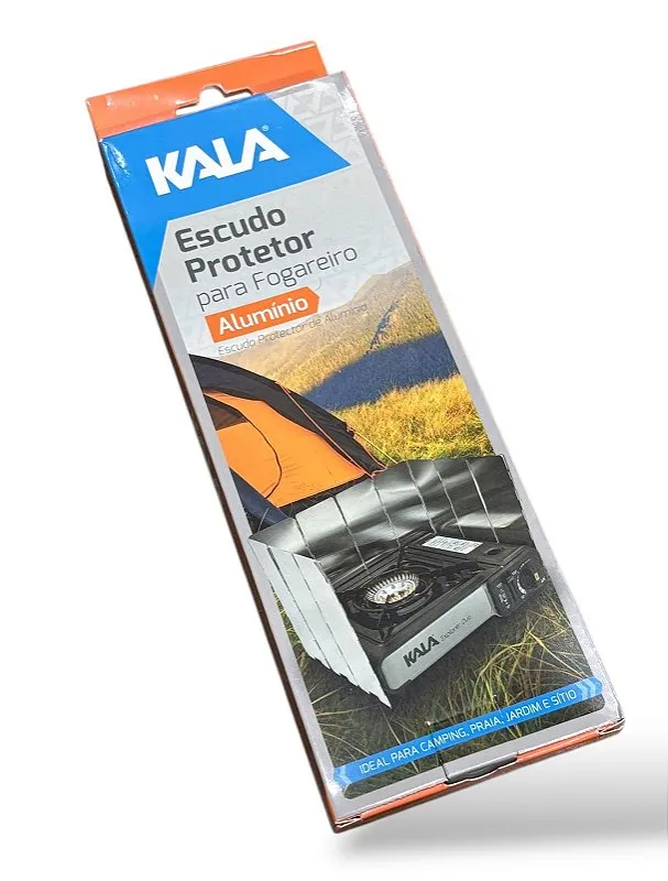 Escudo protetor para fogareiro Kala em alumínio