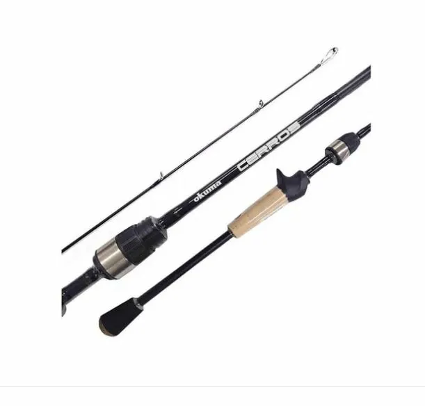 VARA OKUMA CERROS 6'3'' 4-10LBS 3 PARTES CARRETILHA