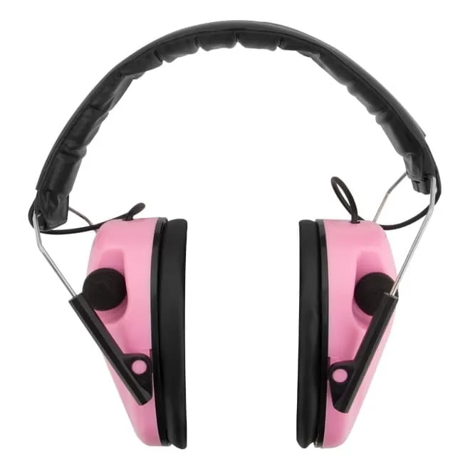 Abafador Eletrônico de Tiro com Entrada para MP3 E-Max Low Profile Rosa - Caldwell