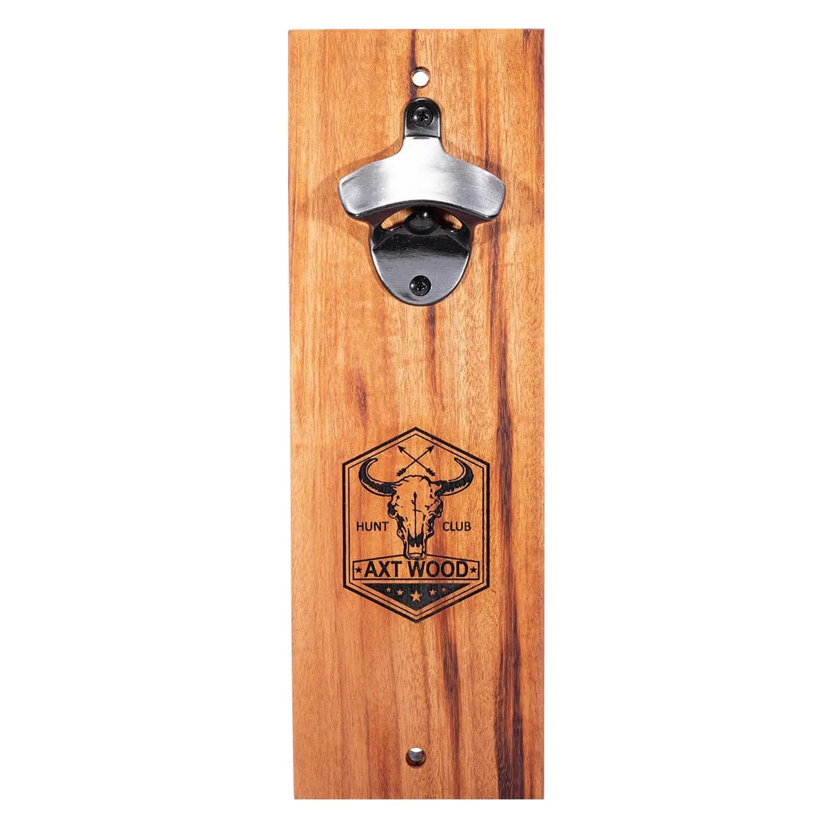 Abridor de Garrafa Artesanal Bull - AXT WOOD