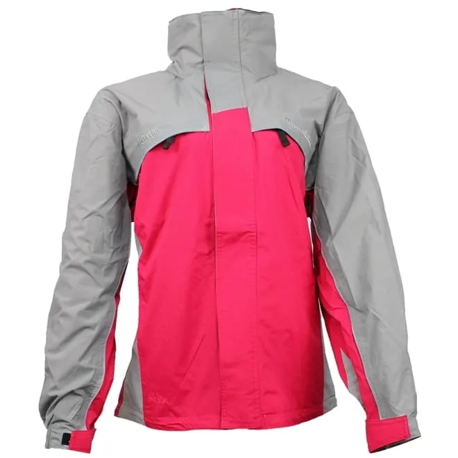 Abrigo Parkha Cereja c/ Cinza -Trilhas e Rumos