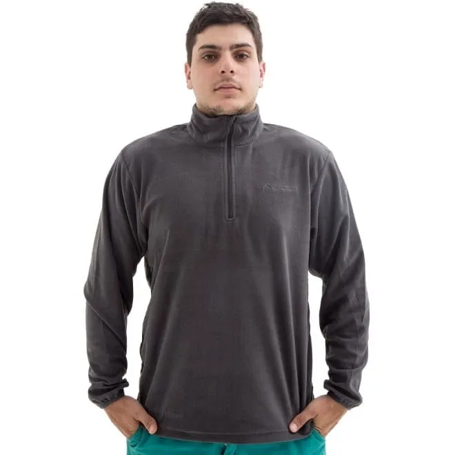 Abrigo Trilhas Fleece Cinza Escuro