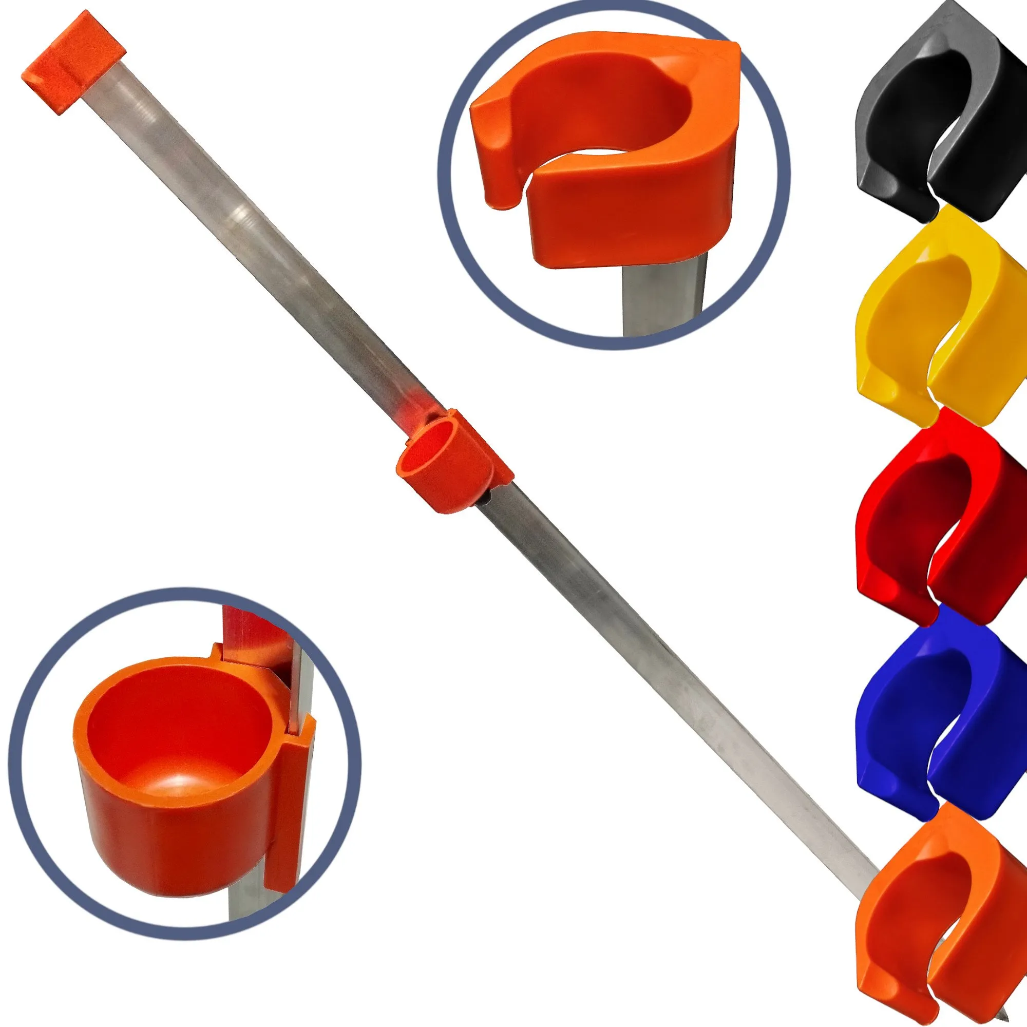 Suporte de Vara ADC Color - 0,40m até 2,00m