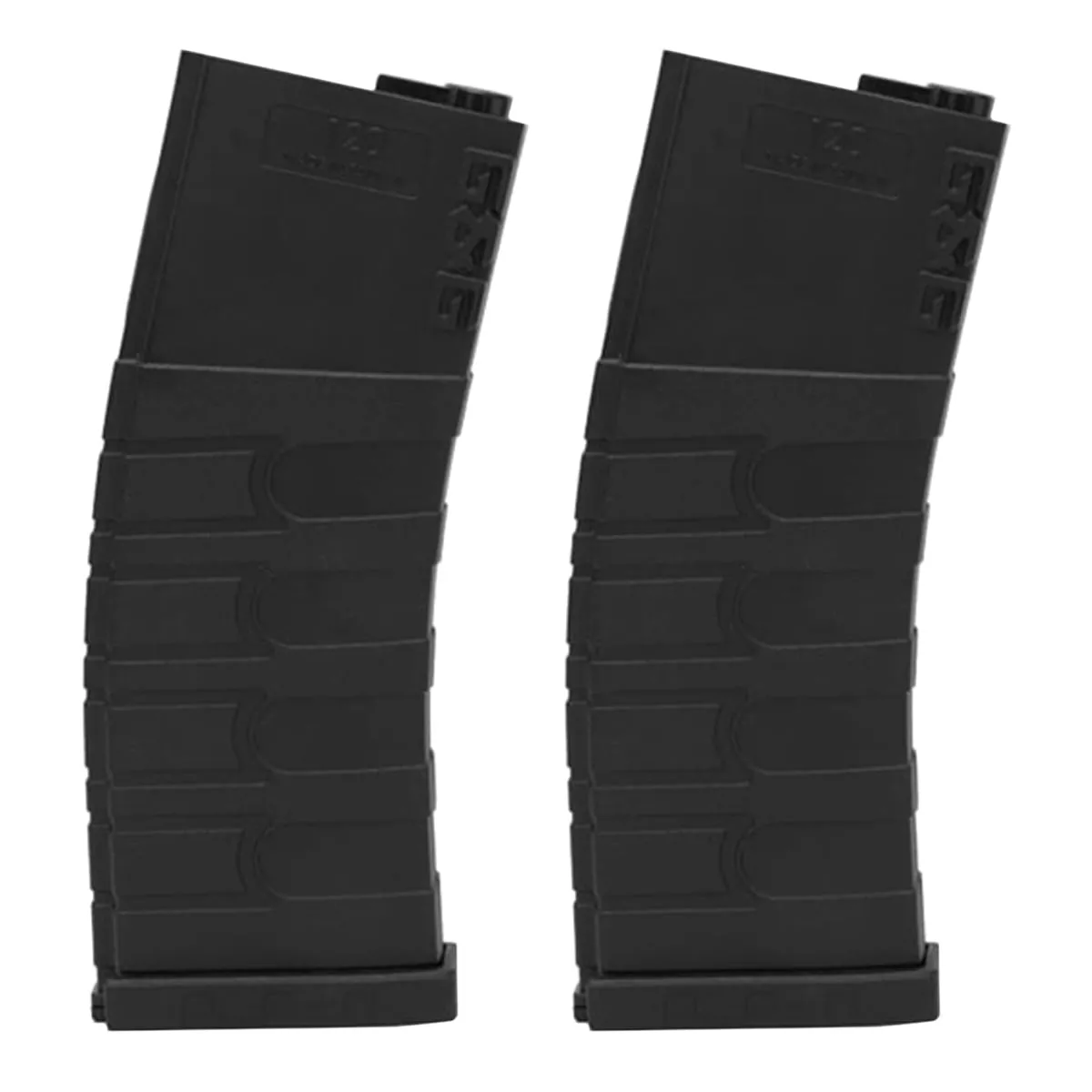 Kit com 2 Magazines para Rifle Airsoft M4 GR16 Mid Cap Black 120 BB's - G&G
