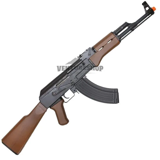 Airsoft AK47 FULL METAL com Blowback Wood AEG - G&G