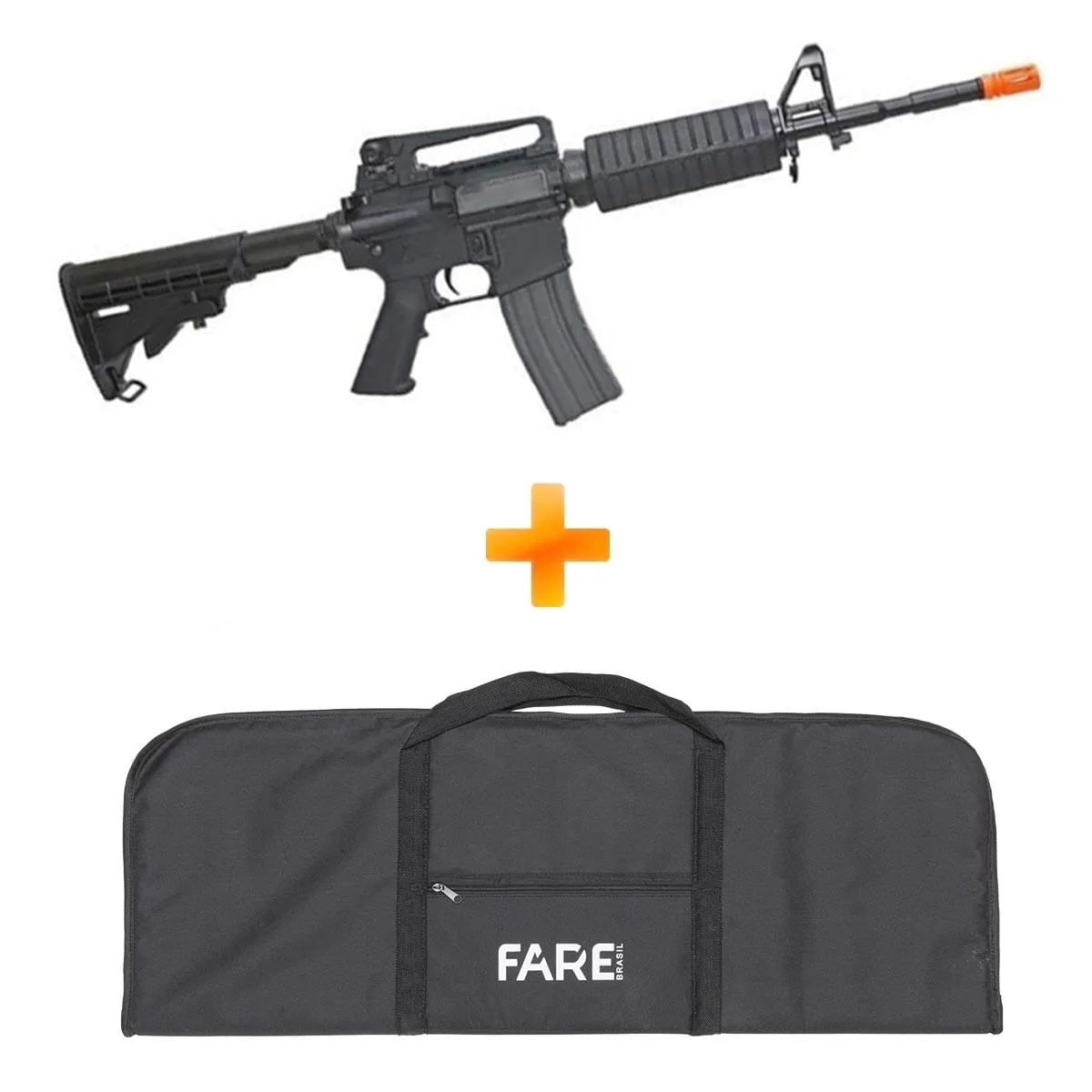 Airsoft M4A1 Rifle Carbine CM16 AEG - G&G + Capa