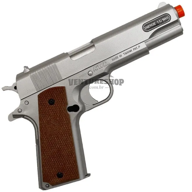 Airsoft Pistola Colt 1911 KWC Spring 6mm