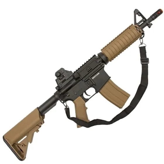 Airsoft Rifle Colt M4A1 RIS CQB Semi Metal AEG