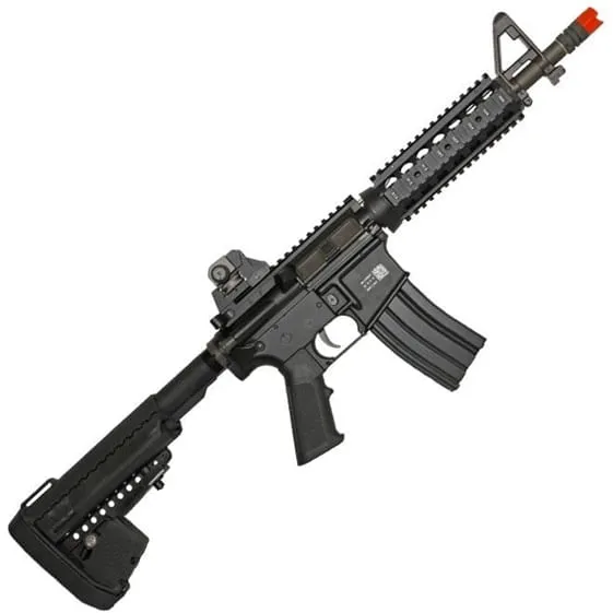 Airsoft Rifle M4A1 CQB-R Full Metal RIS Recoil Shock 6mm - Bolt