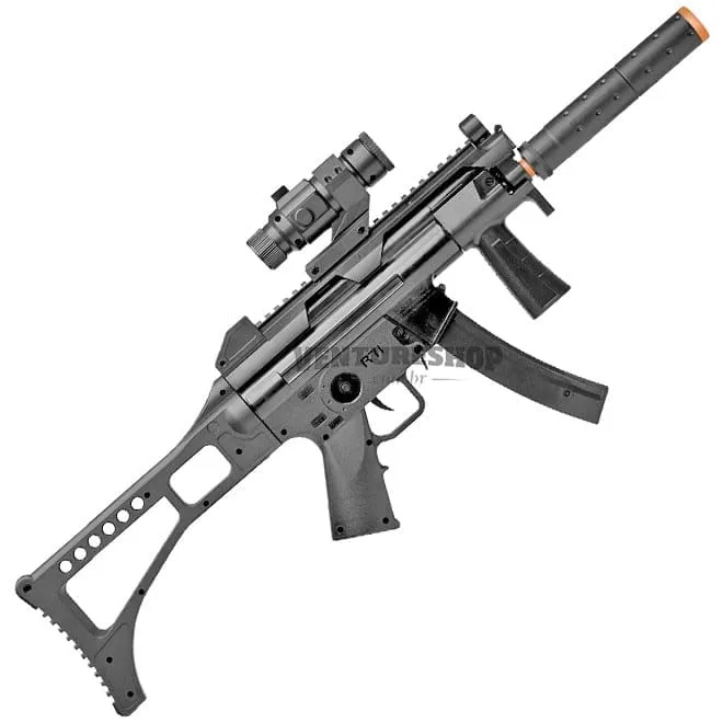 Airsoft Rifle Tactical AEG TAC R71B Crosman + Silenciador