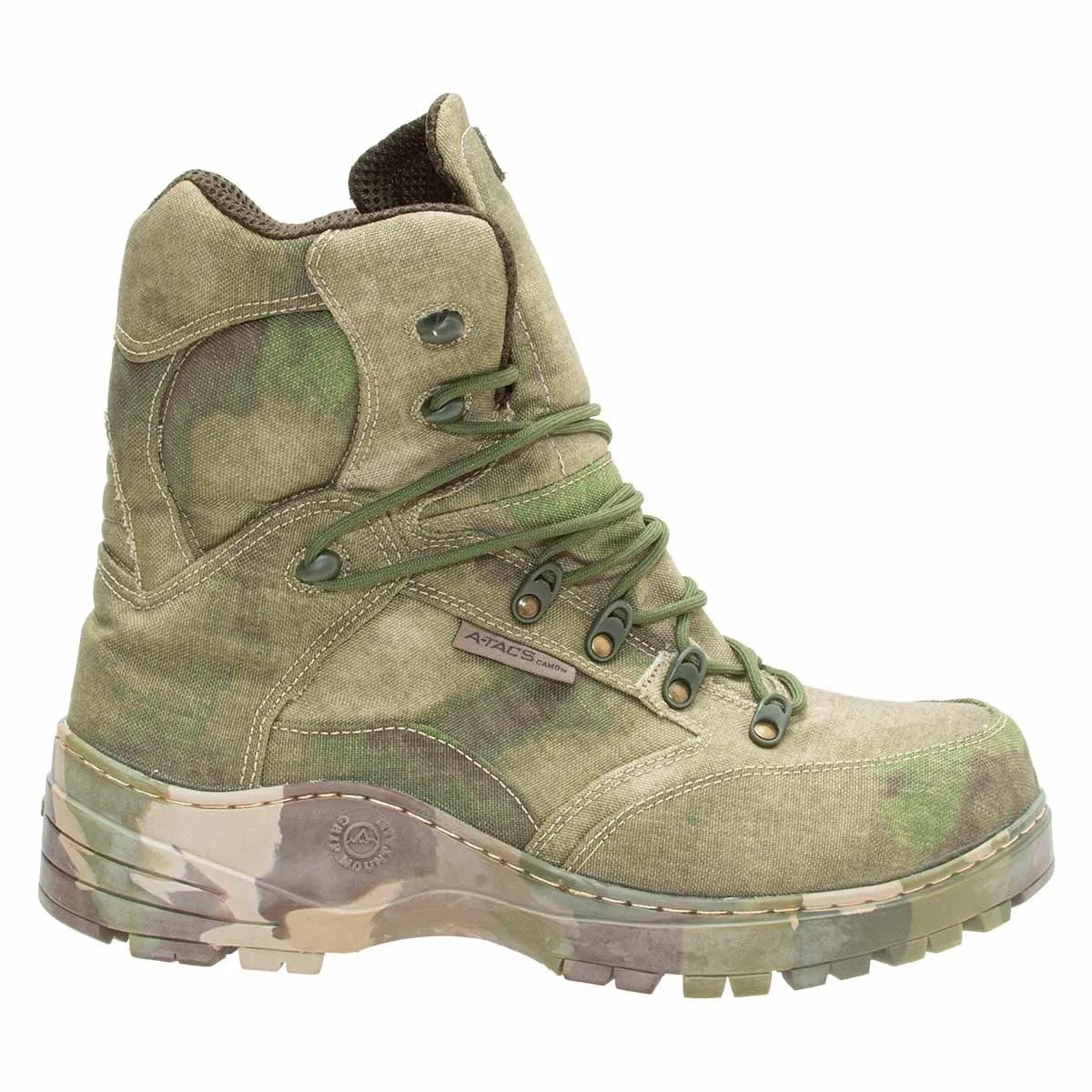 Airstep Bota tática ATACS Cano Alto Camuflagem Foliage Green 8600-21