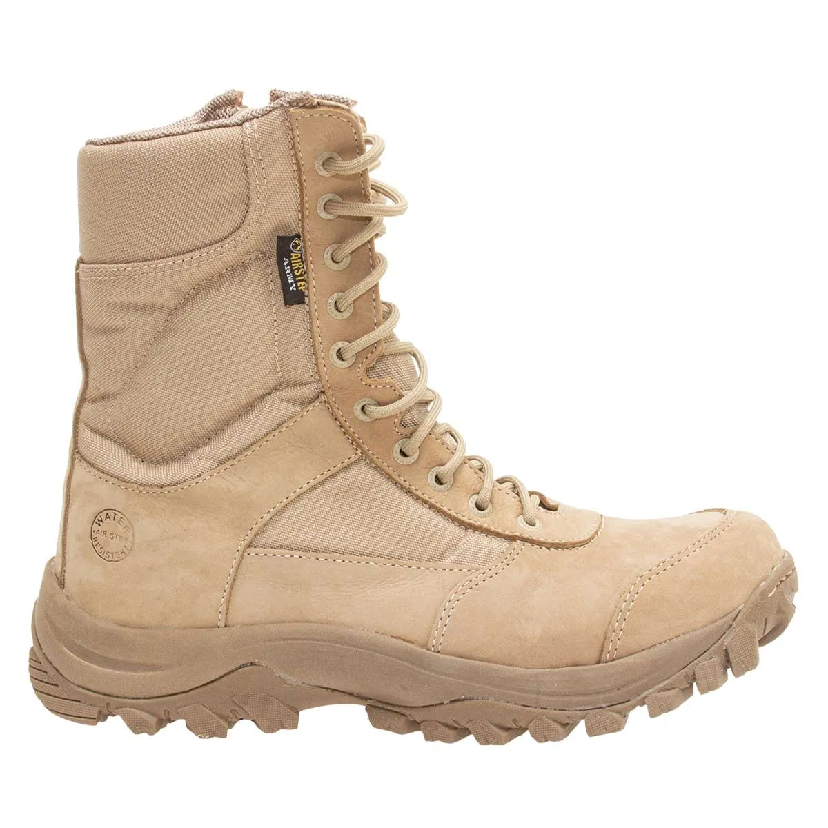 Airstep Bota Tática Easy Boot Light Cano Alto Tan 8628-25
