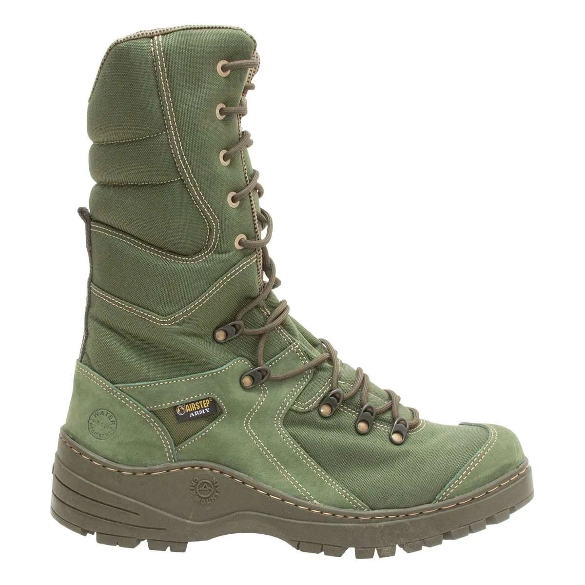 Airstep Bota tática Militar Coturno CanoAlto Olive Drab 8995-9
