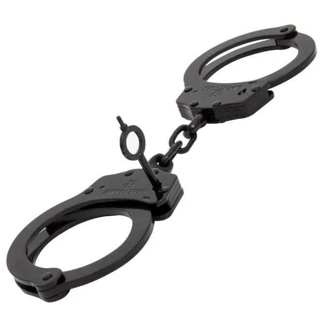 Algema de Pulso de Corrente em Aço Carbono Preto - Invictus