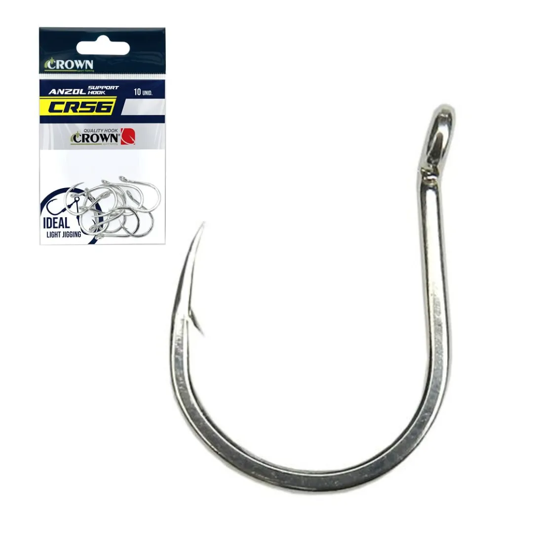 Anzol Crown Suporte Hook CR56 - C/10UN
