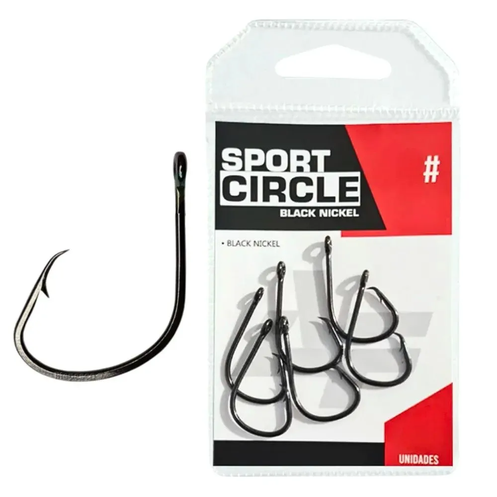 Anzol Albatroz Sport Circle Black Nickel