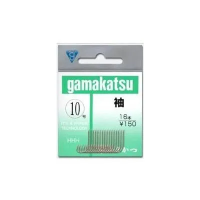 Anzol Gamakatsu Sode (sem furo) Nº10 Crt.20un.