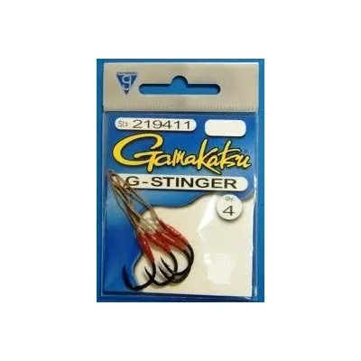 Anzol Suport Hook Gamakatsu G-Stinger Nº2/0 Crt.4un