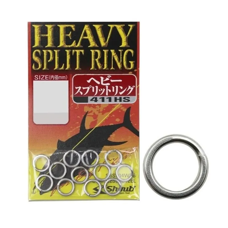 Argola Shout Heavy Split Ring 411HS