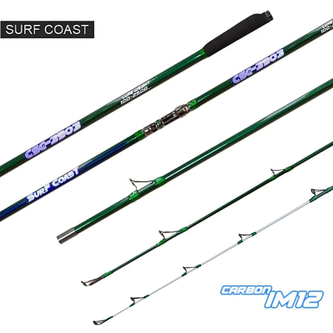 Vara Sumax Surf Coast 4,20m - 2 Ponteiras Hibrida / Tubular