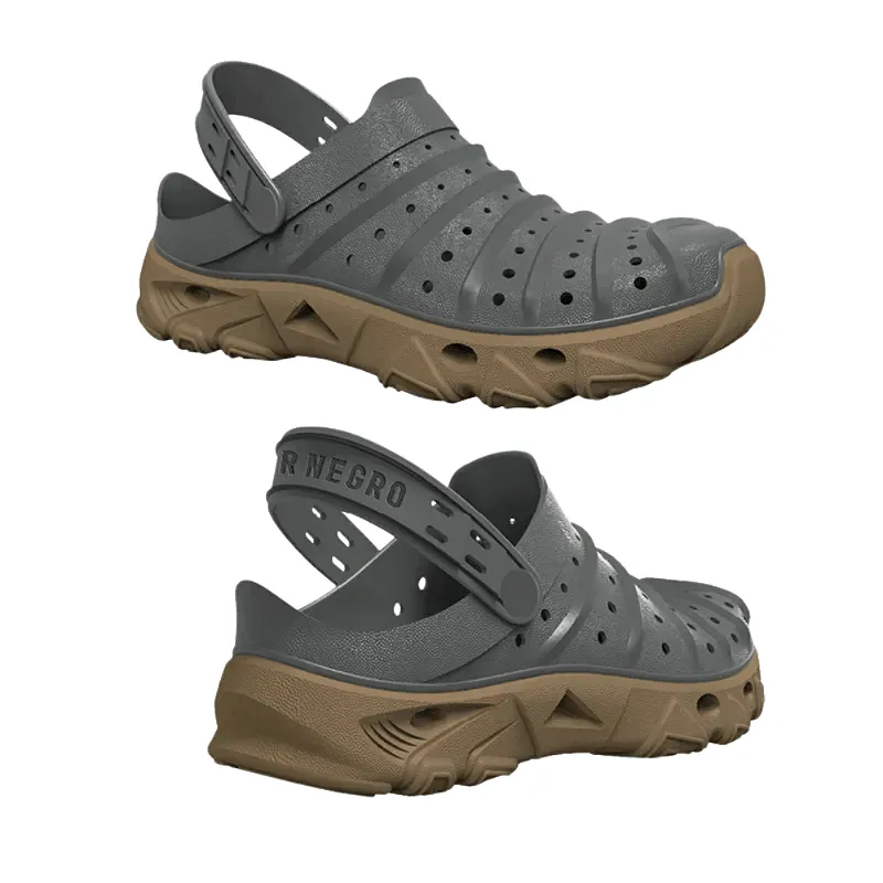 Sandália Crocs Pesca Mar Negro Confort 360 Sapatilha grafite 39/40