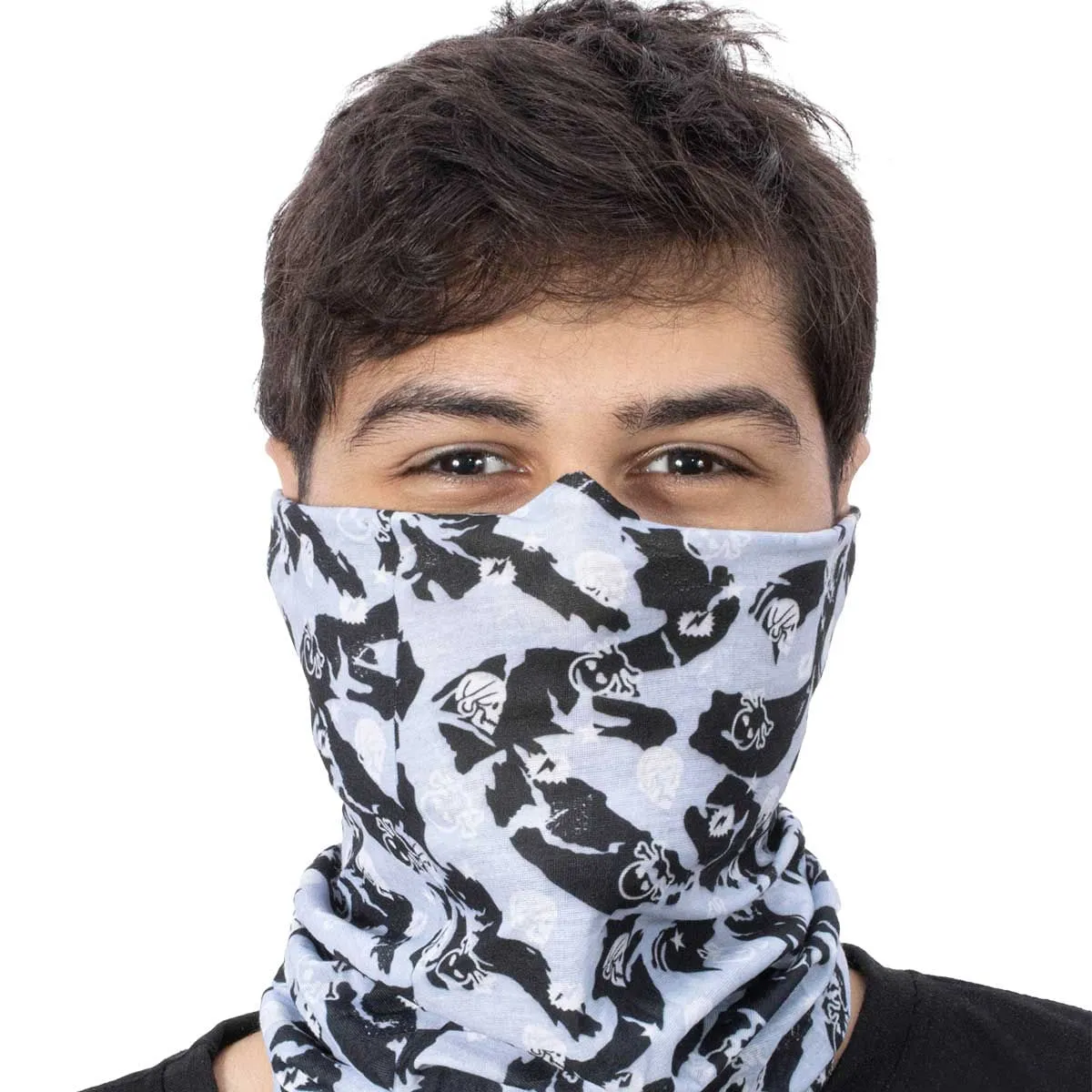 Balaclava Lenço Bandana com Proteção Solar Skull - NTK