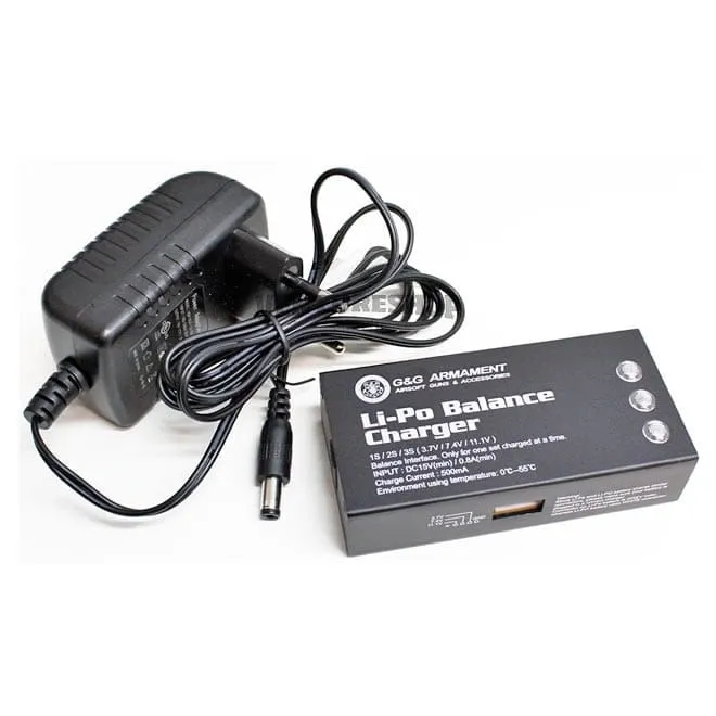 Balanceador de carregador Airsoft Li-Po G&G - Bivolt 110/220v