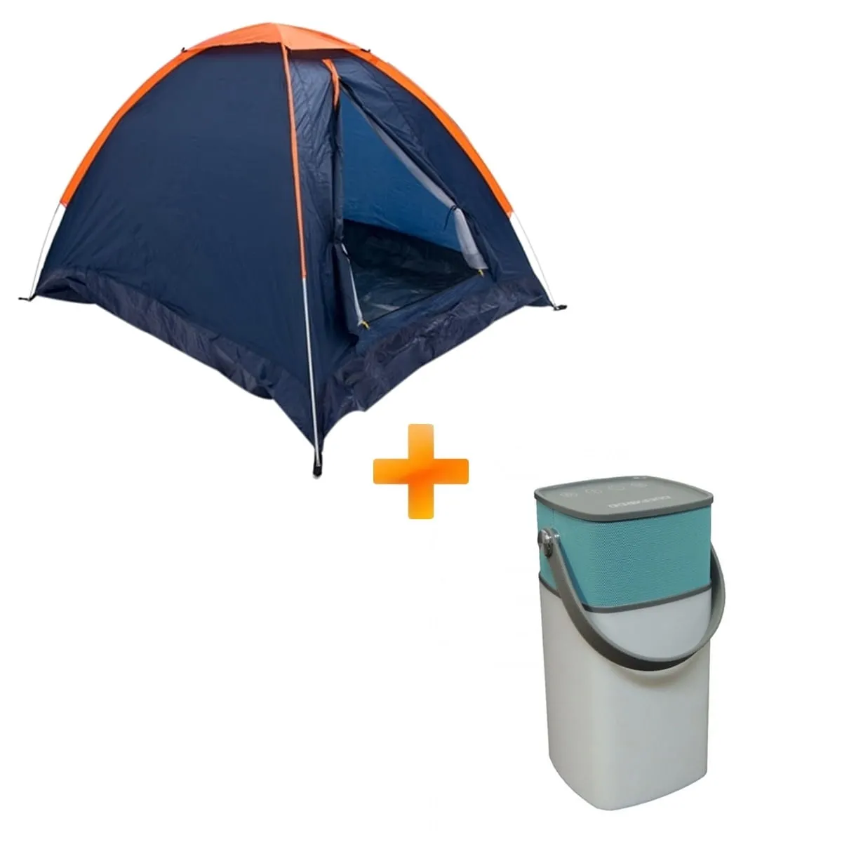 Barraca Panda para 3 Pessoas Nautika + Caixa de som com Lampião