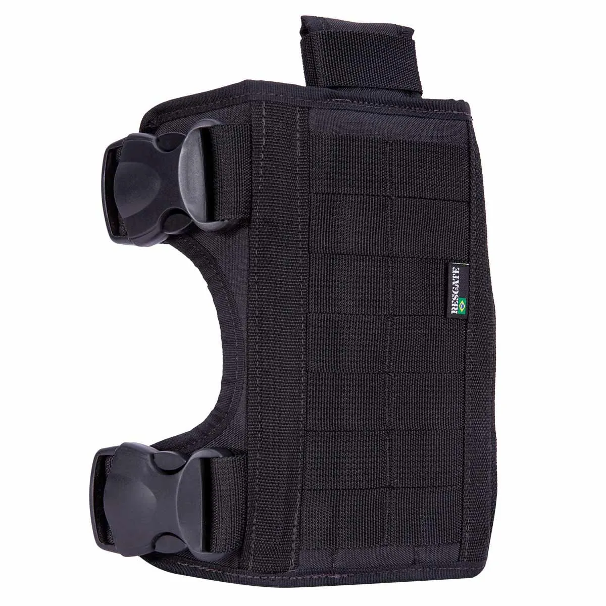 Base Modular Canhoto Preta de Perna - Resgate Militaria