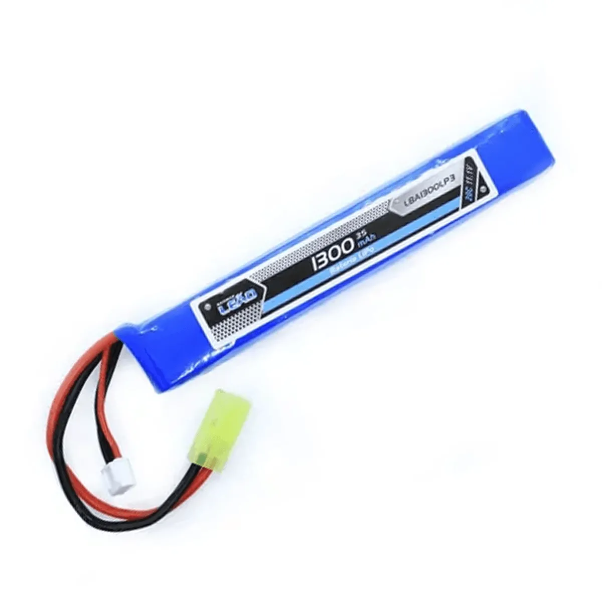 Bateria para Airsoft LiPo 11.1V - 3S (1 Pack) 20/40C 1300mAh - Leão Modelismo