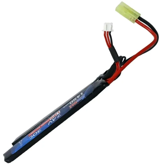 Bateria para Airsoft LiPO 7.4V 30C 1450mAh Nunchuck - Blue Max