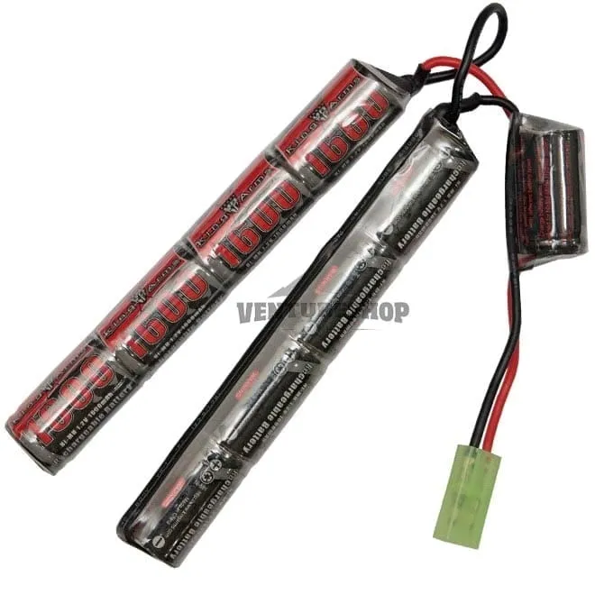 Bateria para Airsoft Mod. Crane - 10.8v 1600 mAh - King Arms